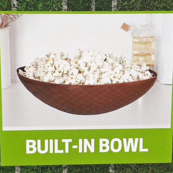 Football Shaped Popcorn Maker - Picture 5 of 6